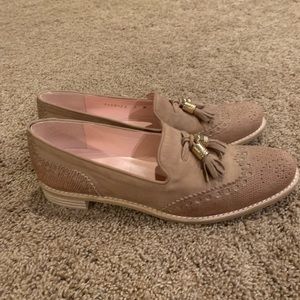 Tan Stuart Weitzman Guything Loafer